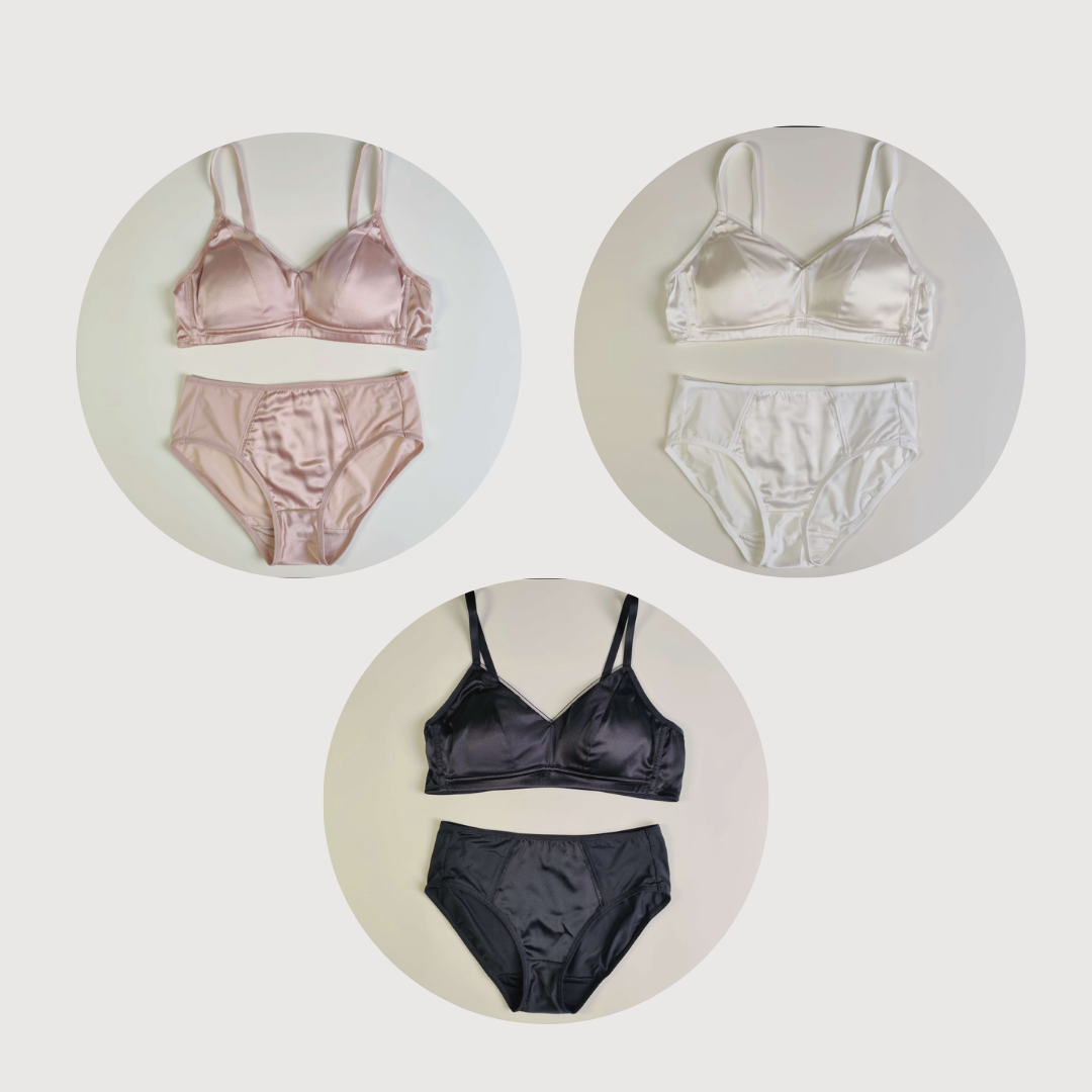 Barely Zero Silk Bralette | Handmade, Wire-Free & Ethically Sourced Silk