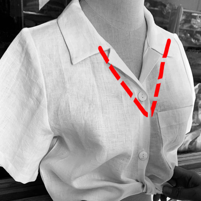 100% Hemp 2-Way Shirt|Handmade&Sustainable Hemp Clothing