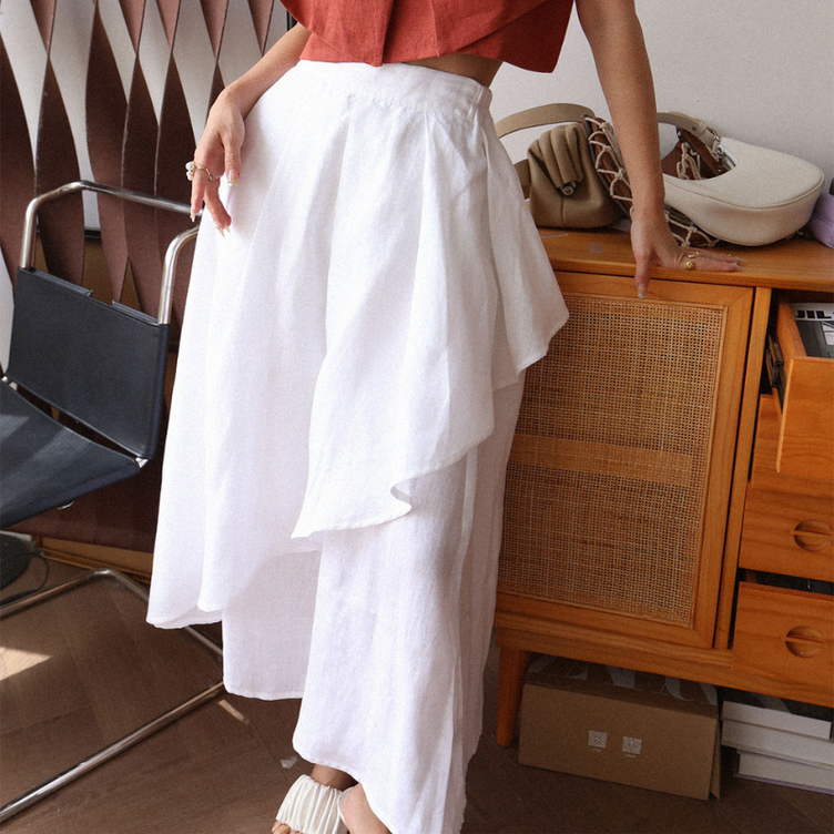 100% Hemp Boho Skirt| Handmade&Eco-friendly Skirt