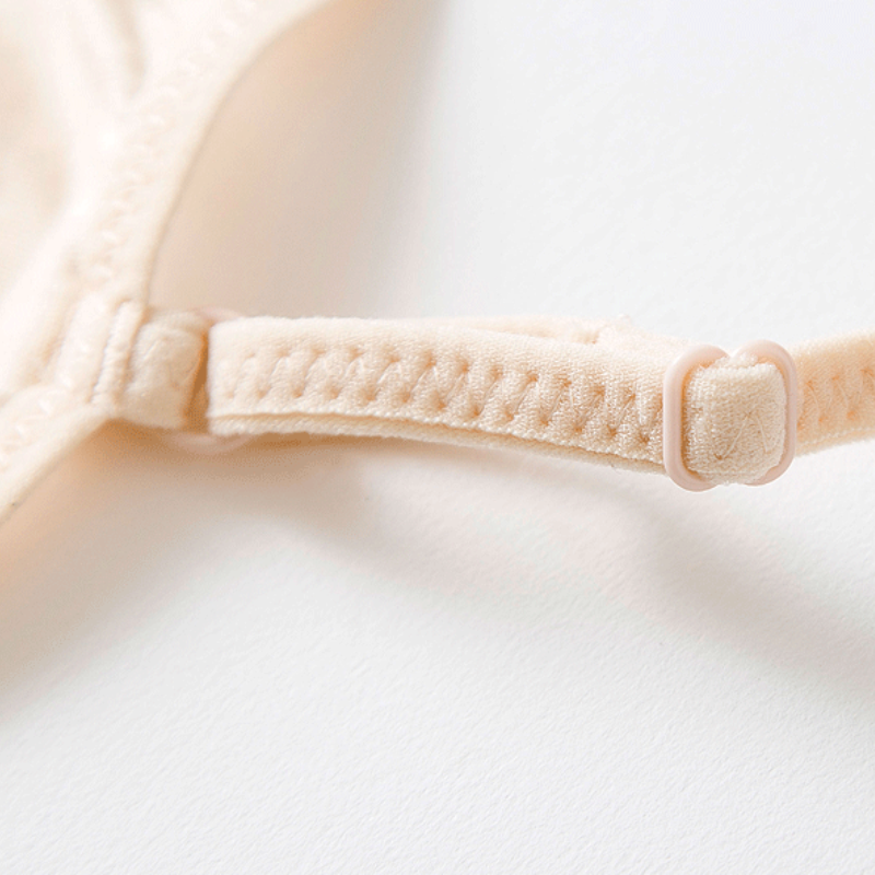 100% Silk Bra-White|Classic&Ethical Silk Collection