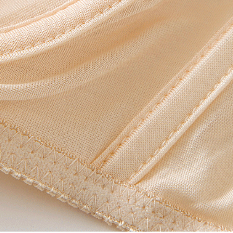100% Silk Bra-White|Classic&Ethical Silk Collection