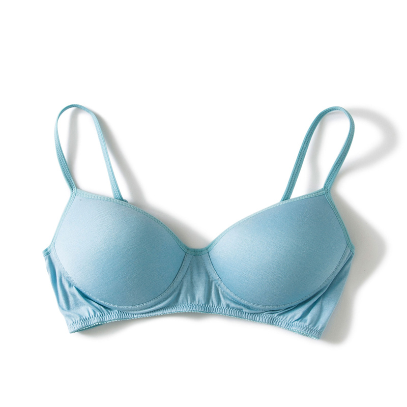 100% Silk Bra-Babyblue|Classic&Ethical Silk Collection