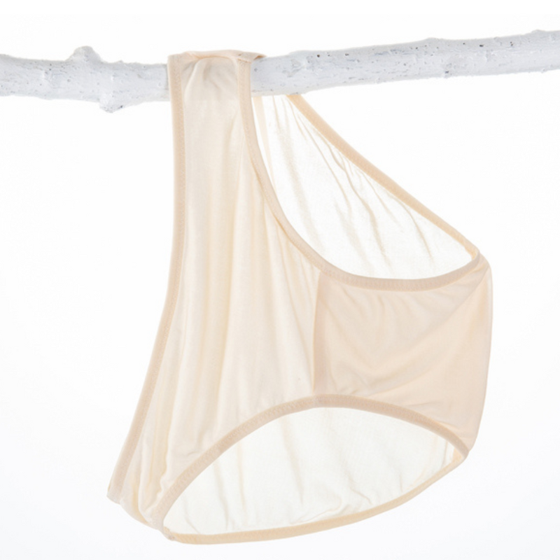 100% Silk Women Underwear-Light Pink|Breathable&Ethical Silk Collection